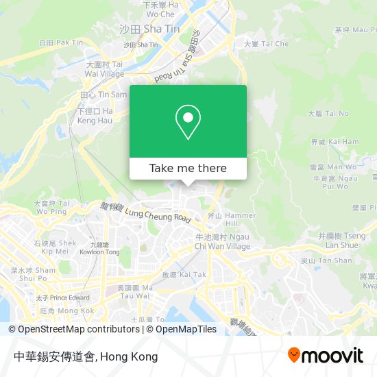 中華錫安傳道會地圖