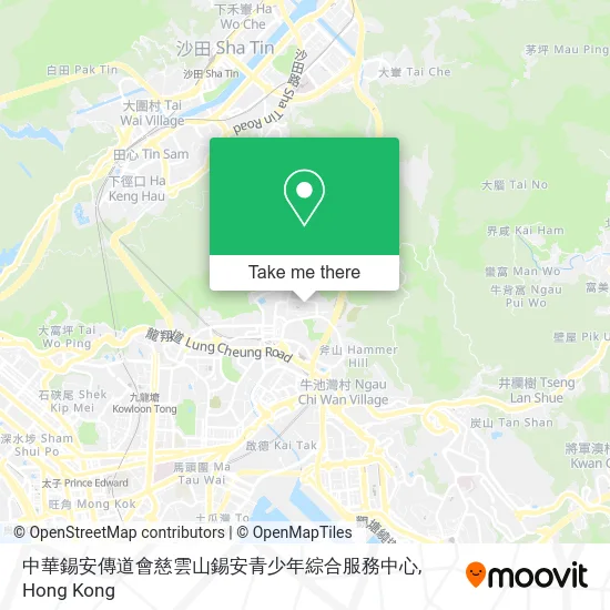 中華錫安傳道會慈雲山錫安青少年綜合服務中心 map