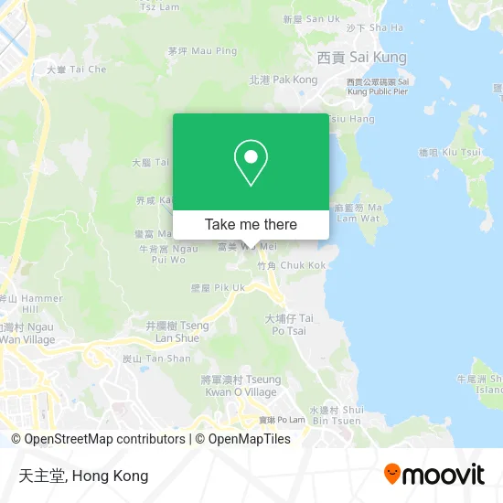 天主堂 map