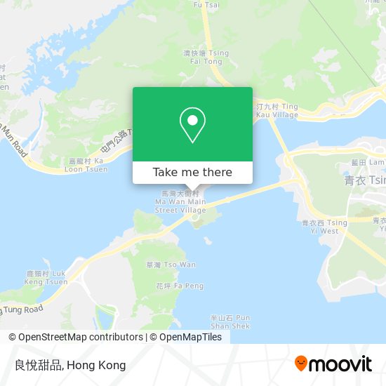 良悅甜品地圖