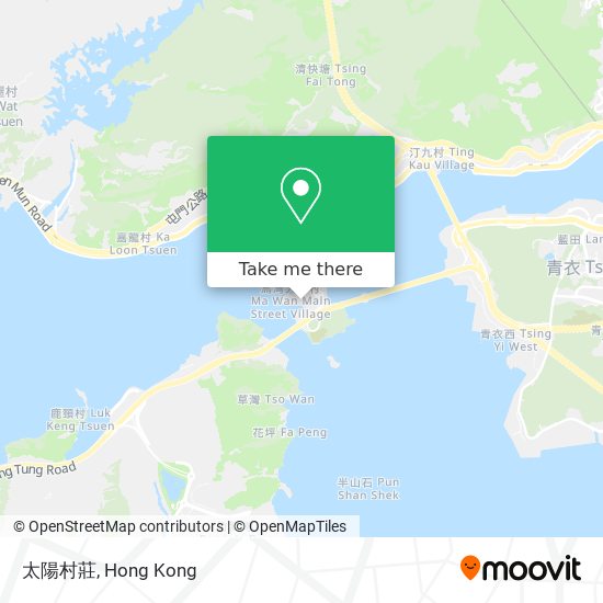 太陽村莊地圖