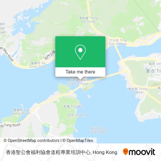 香港聖公會福利協會道程專業培訓中心 map