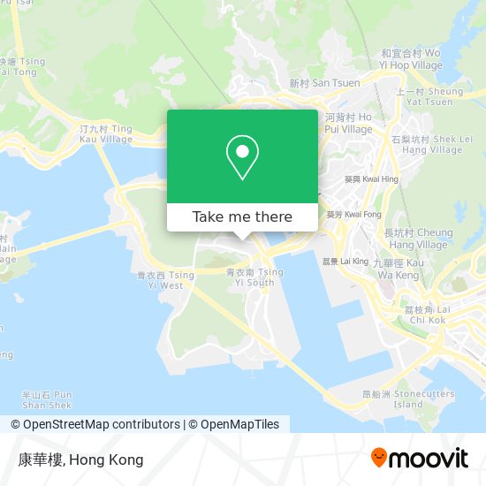 康華樓 map