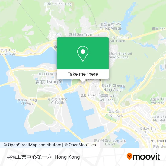 葵德工業中心第一座 map
