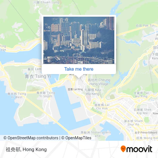 祖堯邨 map