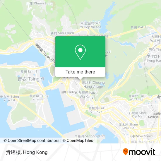 貴瑤樓 map