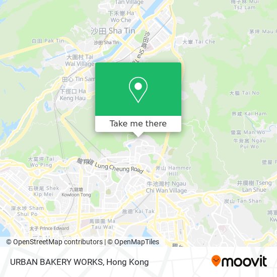 URBAN BAKERY WORKS地圖