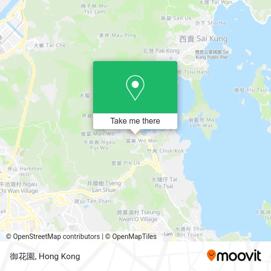 御花園 map