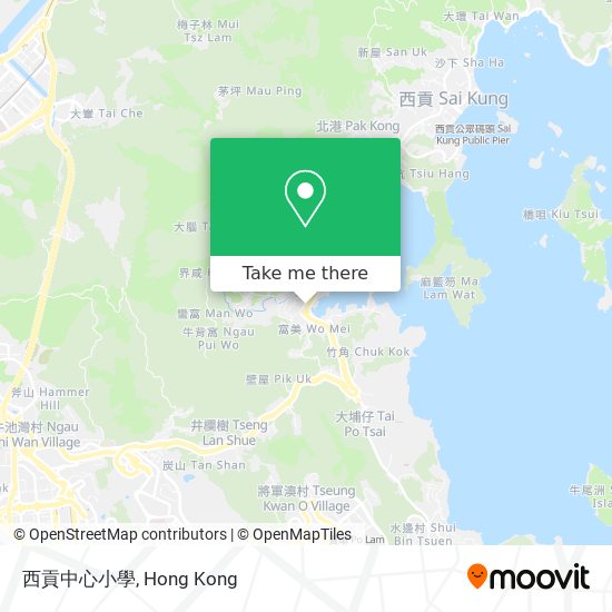 西貢中心小學 map