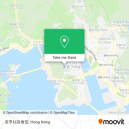 長亨社區會堂 map