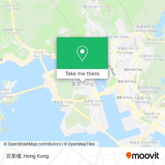 宜業樓地圖