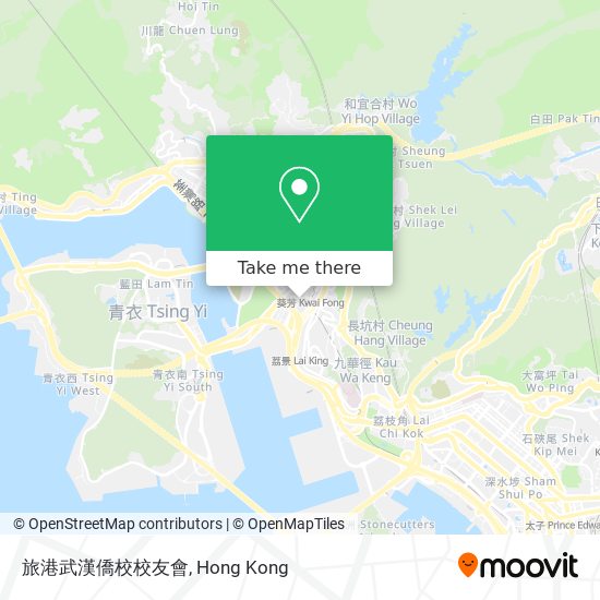 旅港武漢僑校校友會地圖