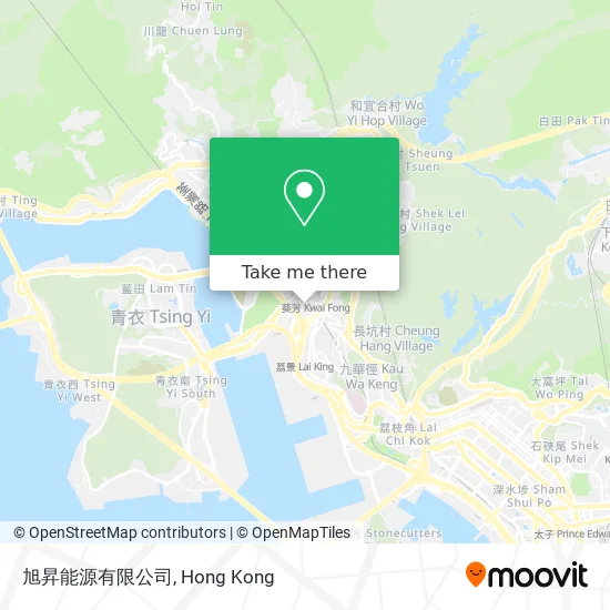 旭昇能源有限公司 map