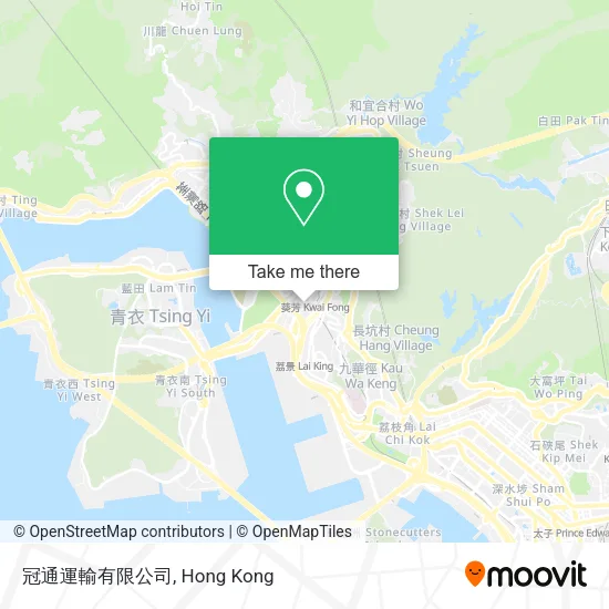 冠通運輸有限公司 map