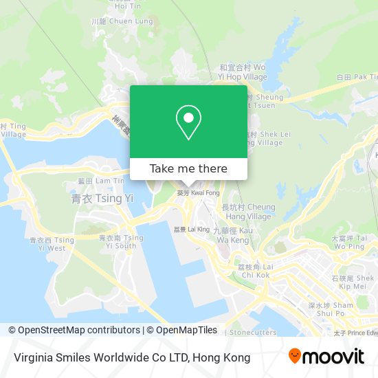 Virginia Smiles Worldwide Co LTD map