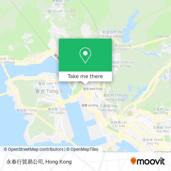 永春行貿易公司 map