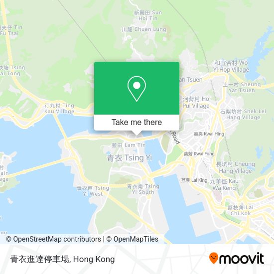 青衣進達停車場地圖