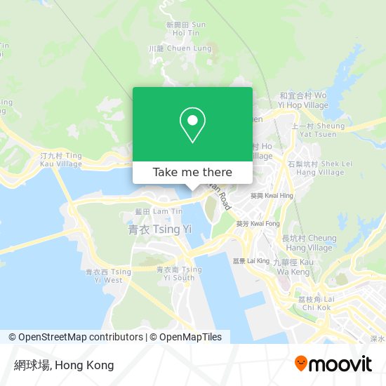網球場 map