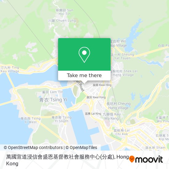 萬國宣道浸信會盛恩基督教社會服務中心(分處) map