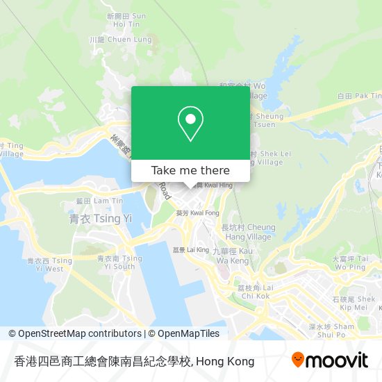 香港四邑商工總會陳南昌紀念學校 map