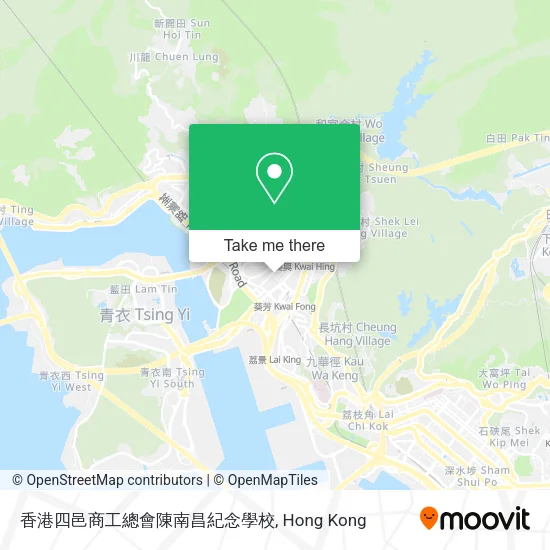 香港四邑商工總會陳南昌紀念學校 map