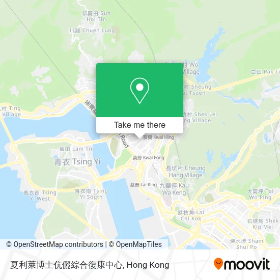 夏利萊博士伉儷綜合復康中心 map