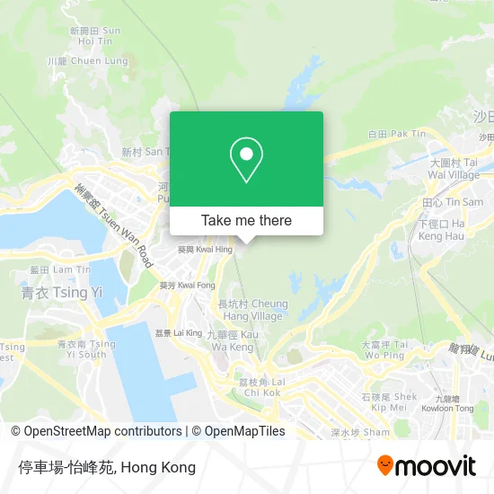 停車場-怡峰苑 map