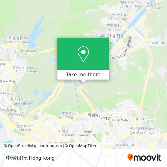 中國銀行 map