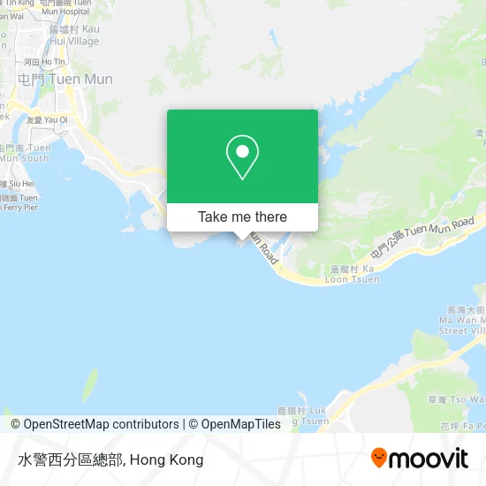 水警西分區總部地圖