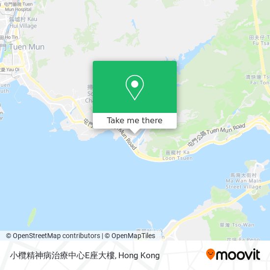 小欖精神病治療中心E座大樓 map