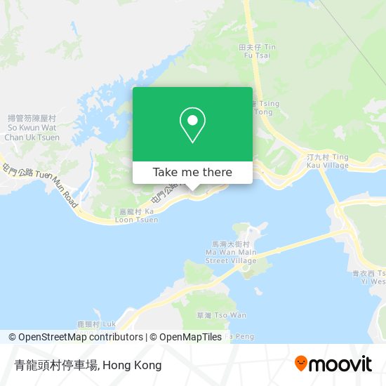 青龍頭村停車場 map