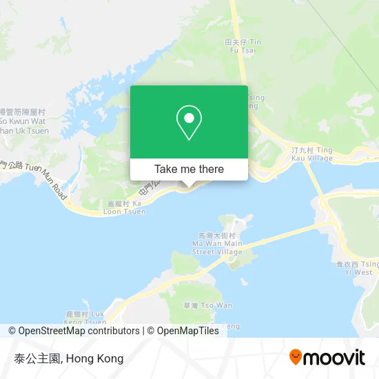 泰公主園 map