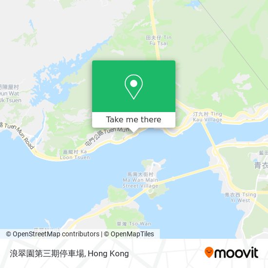 浪翠園第三期停車場 map