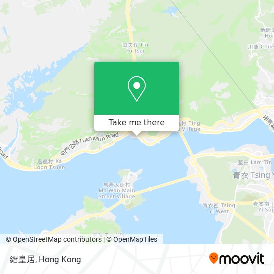 縉皇居 map