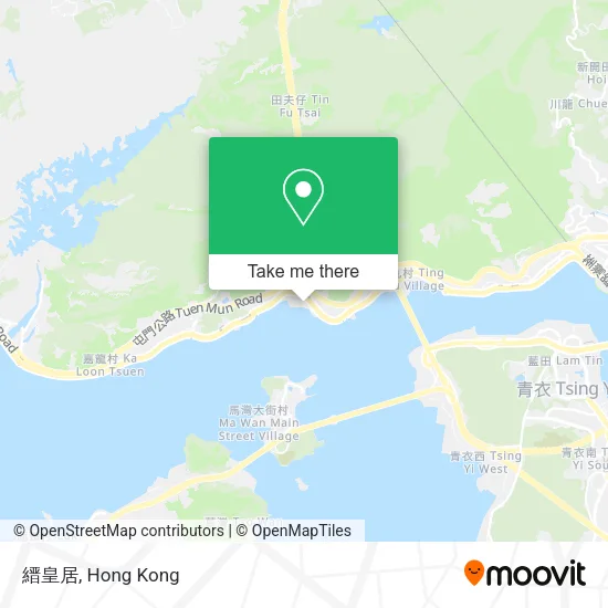 縉皇居 map