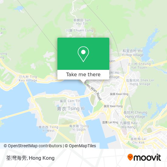 荃灣海旁 map