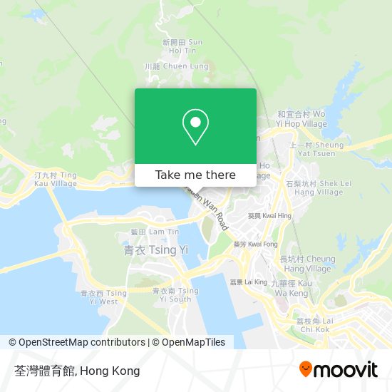 荃灣體育館 map