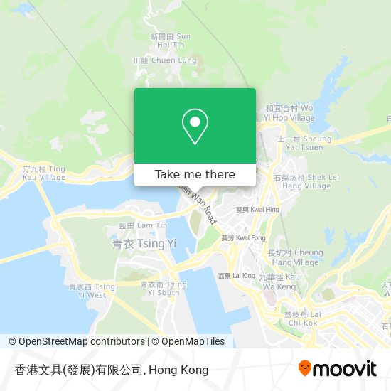 香港文具(發展)有限公司 map