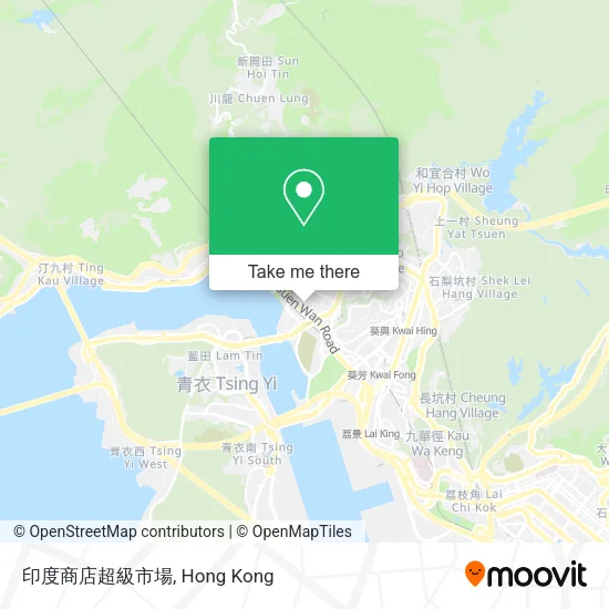 印度商店超級市場 map