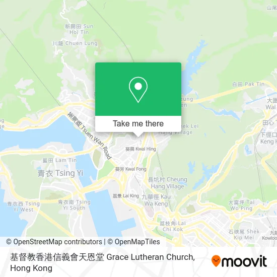 基督教香港信義會天恩堂 Grace Lutheran Church map