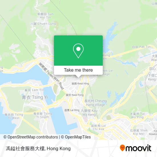 馮鎰社會服務大樓地圖