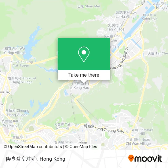 隆亨幼兒中心地圖