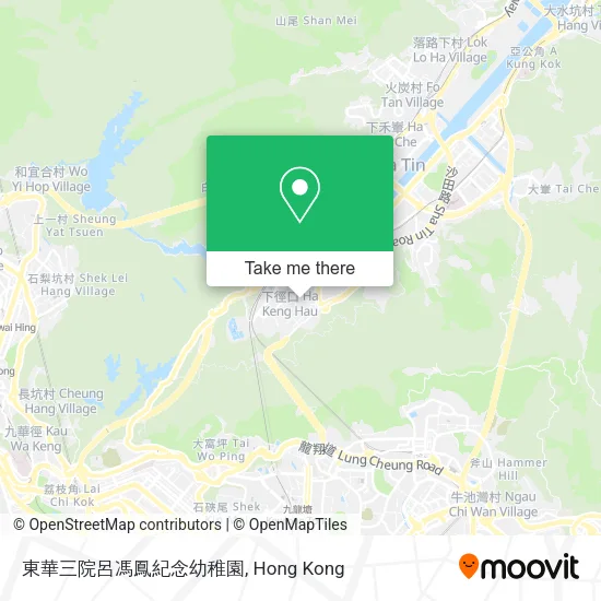 東華三院呂馮鳳紀念幼稚園 map