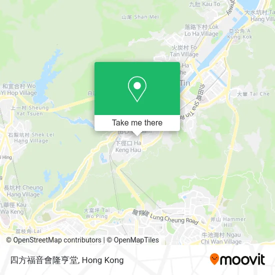 四方福音會隆亨堂地圖