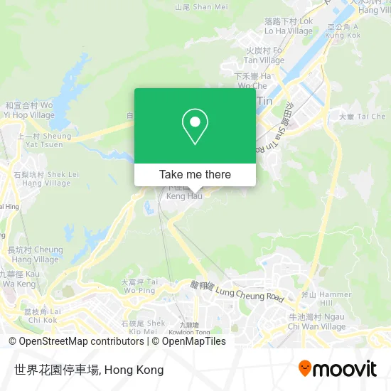 世界花園停車場地圖