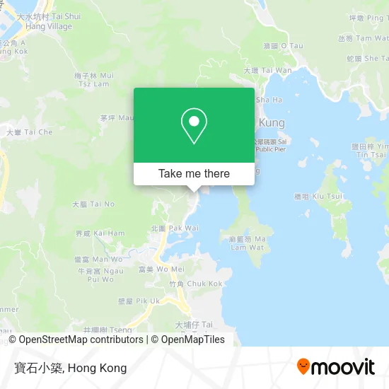 寶石小築地圖