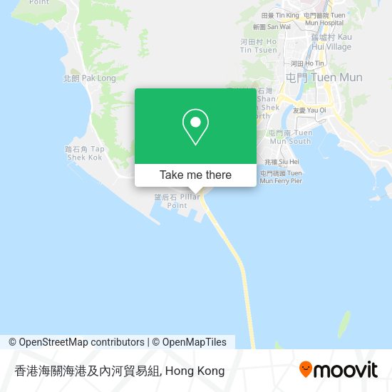 香港海關海港及內河貿易組地圖
