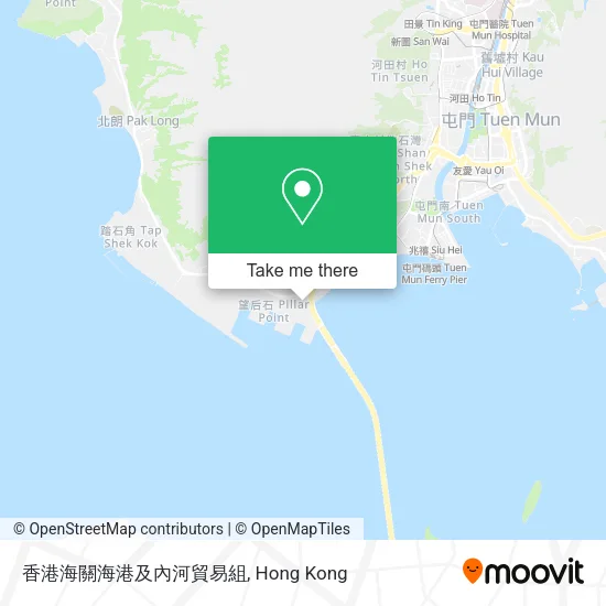 香港海關海港及內河貿易組地圖