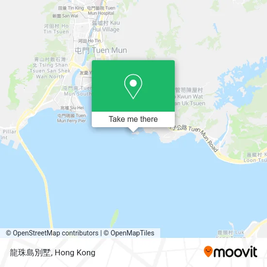 龍珠島別墅 map