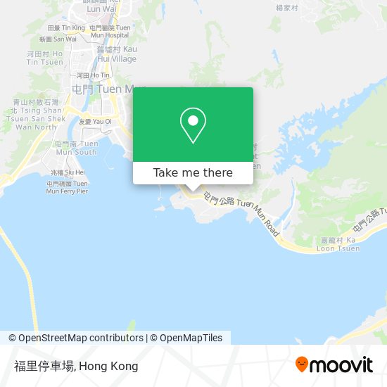 福里停車場地圖